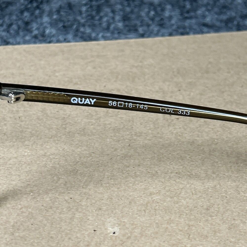 Quay Eyeglasses Frames Only Algorithm Col 333 Bro… - image 6